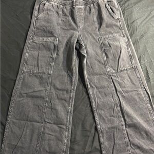 Baggy GAP Carpenter Jeans in Washed Black